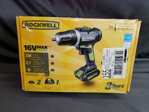 Rockwell 16V Max Lithium Drill  Driver
