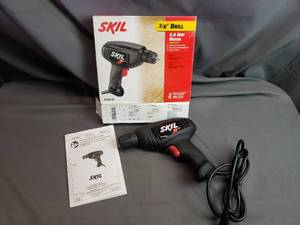 New Skil 38 Corded Drill, 3.5 Amp Motor
