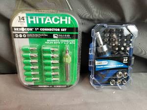Hitachi and Torque Smith Drive Bit Sets