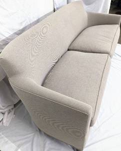 lot 7 image: A. Rudin Curved Couch #2 - Model 2612 Sofa