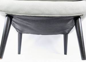 lot 41 image: Jonathan Adler Mrs. Godfrey Gray Chair - 2