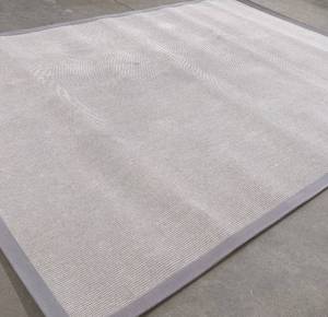 lot 43 image: Lovely Custom Gray Sisal Area Rug 9ft x 11ft