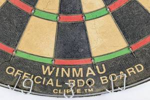 lot 92 image: Vintage Accudart Dart Board - Made in England