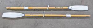 lot 93 image: Pair Walker Bay Rowing Oars - Made in Finland