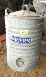 5 gallon galvonized water jug