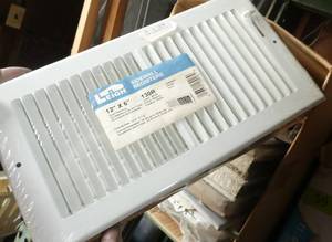 2 boxes of heat register covers