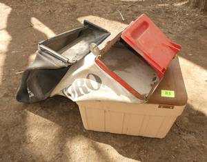 2 lawnleaf bags for push mower and cooler