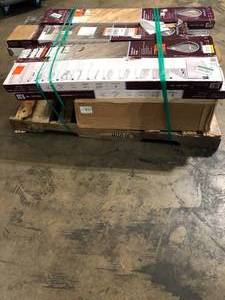 lot 35 image: Mix Lot of assorted tile flooring - various conditions - review all pictures
