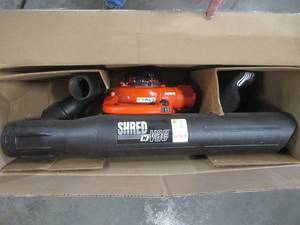 ECHO, ES-250, 165 MPH 391 CFM 25.4cc Gas Leaf Blower Vacuum. Could not get it to start - Needs Work, For PartsRestore.