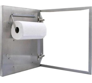 Cal Flame 18 in. Stainless Steel Single Access Door, BBQ18839P-18.