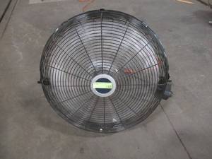 Lasko 20 in. High-Velocity Floor or Wall-Mount Fan in Black, 2264QM - Works Great