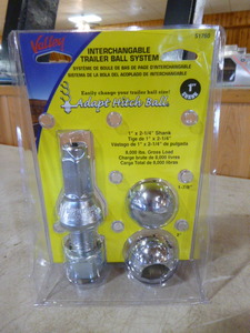 lot 11 image: Valley Interchangeable Trailer Ball System
