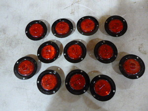lot 66 image: 12 Peterson Manufacturing LED Clearance Lights