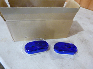 lot 72 image: Case of Blue Marker Lights