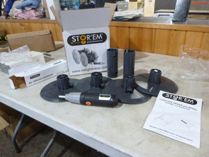 lot 136 image: StorEm Cord Organizer Cordless Driver and Spool