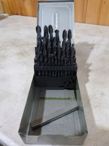 lot 137 image: Drill Bit Set in Metal Case