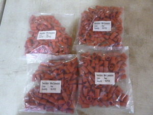 lot 193 image: 4 Bags of Red Wire Connectors