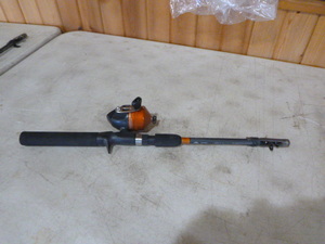 lot 248 image: South Bend R2F Telescoping Spincast Rod and Reel