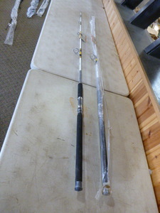 lot 258 image: 2 Scotchline Boat Spin Rods