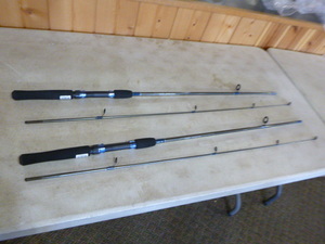 lot 264 image: 2 Dolphin Spinning Rods