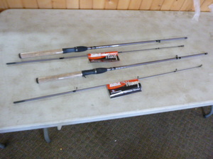 lot 265 image: 2 Zebco The Hawg Fishing Rods