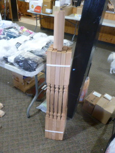 lot 322 image: Case of Wooden Baluster Spindles