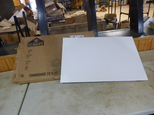 lot 334 image: Case of Elmers Foam Boards