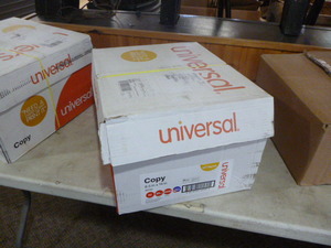 lot 336 image: Case of Universal Legal Size Printing Paper