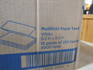 lot 342 image: Case of Pacific Blue Multi-Fold Paper Towels