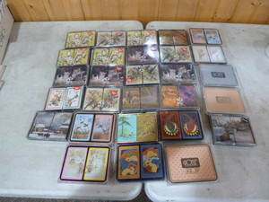 lot 351 image: 28 Double Packs of Playing Cards