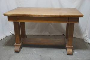 lot 174 image: table with drawer