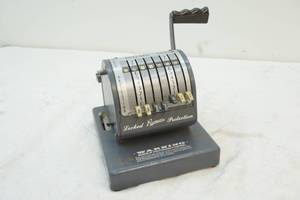 lot 44 image: vintage Paymaster Ribbon Writer
