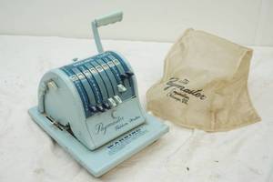 lot 45 image: vintage Paymaster Ribbon Writer
