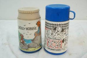 lot 53 image: vintage Thermoses