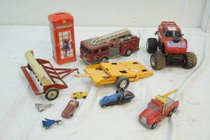 lot 97 image: metal Nylint trailer, International planter