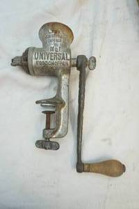 lot 120 image: No. 1 Universal food chopper