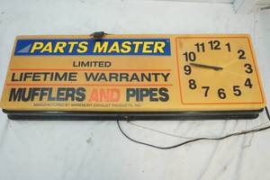 lot 127 image: Parts Master business sign