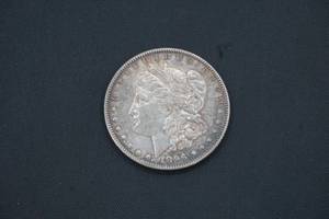lot 213 image: Liberty silver dollar