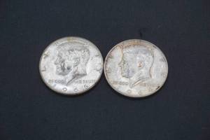 lot 218 image: Kennedy coins
