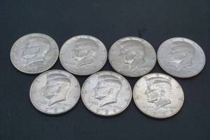 lot 220 image: Kennedy half dollars