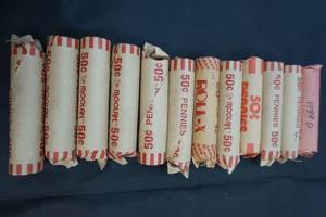 lot 232 image: pennies