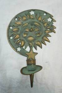 lot 253 image: sun and moon candle holder