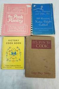 lot 262 image: vintage cook books