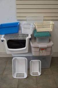 lot 298 image: storage containers