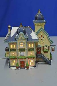 lot 48 image: DEPT. 56 Alpine Village Series- Danube Music Publisher