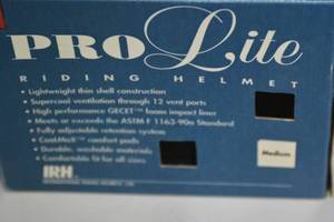 lot 83 image: Pro Lite Medium Riding Helmet