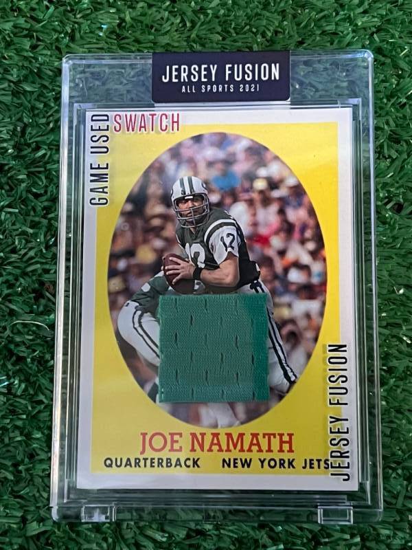 2022 Jersey Fusion Joe Namath Game Used Jersey 