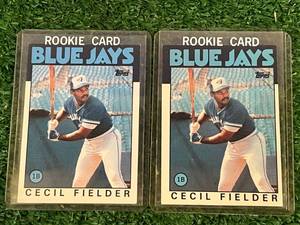 2 Cecil Fielder RC 1986 Topps