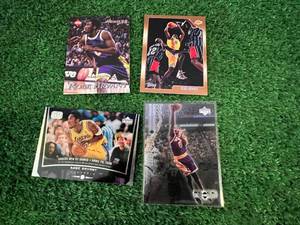 4 Different Kobe Bryant Cards