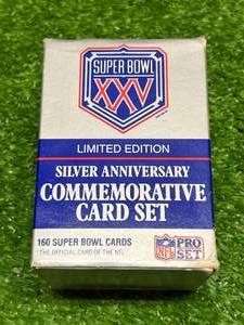 Super Bowl XXV NFL Pro Set Commemorative Card Set